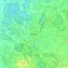 Beckum topographic map, elevation, terrain