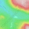 40 Mile Flats topographic map, elevation, terrain