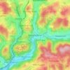 Niederseßmar topographic map, elevation, terrain