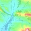 Orrit topographic map, elevation, terrain