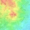 Kuiperberg topographic map, elevation, terrain