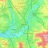 Watford topographic map, elevation, terrain