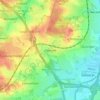 Fleestedt topographic map, elevation, terrain