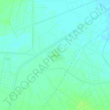 فلسطين topographic map, elevation, terrain