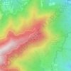 Monte Perone topographic map, elevation, terrain