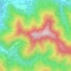 Monte Bano topographic map, elevation, terrain