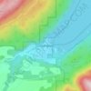 Lindell Beach topographic map, elevation, terrain