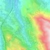 Casavecchia topographic map, elevation, terrain