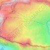 Zugspitzplatt topographic map, elevation, terrain
