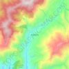 Matanza topographic map, elevation, terrain