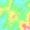 Acacias topographic map, elevation, terrain