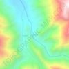 Cebollar topographic map, elevation, terrain