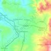 Tonjong topographic map, elevation, terrain