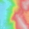 Razgledna točka nad Vihrovico topographic map, elevation, terrain