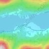Harrop topographic map, elevation, terrain