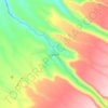 Caspana topographic map, elevation, terrain