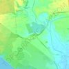 Acciarella topographic map, elevation, terrain