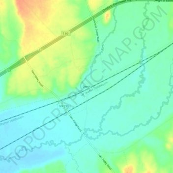 Deeth topographic map, elevation, terrain