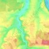 Steinberg topographic map, elevation, terrain