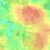 Le Roha topographic map, elevation, terrain