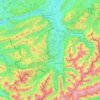 Obermaiselstein topographic map, elevation, terrain