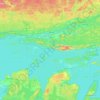 Matheson Island topographic map, elevation, terrain