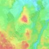 Thalham topographic map, elevation, terrain