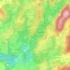 Les Bariousses topographic map, elevation, terrain