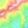 Roca de l'Heura topographic map, elevation, terrain