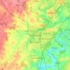 Kenilworth topographic map, elevation, terrain