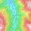 Troussilh topographic map, elevation, terrain