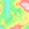 Bacu-bacu topographic map, elevation, terrain
