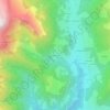 Montobert topographic map, elevation, terrain