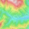 Cornello topographic map, elevation, terrain