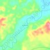 Quisacocha topographic map, elevation, terrain