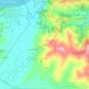 Quarti topographic map, elevation, terrain