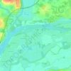 L'Ouchette topographic map, elevation, terrain