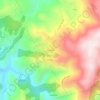 Busmente topographic map, elevation, terrain