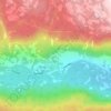 Berg topographic map, elevation, terrain