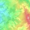 Fonsoumagne topographic map, elevation, terrain
