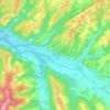 Ginestra Fiorentina topographic map, elevation, terrain