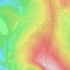 Peña Cigarrera topographic map, elevation, terrain