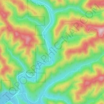 Alpha topographic map, elevation, terrain
