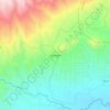 Bantayan topographic map, elevation, terrain