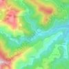 Le Tech topographic map, elevation, terrain