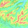 Valgrande topographic map, elevation, terrain