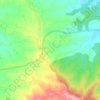 Les Ventetes topographic map, elevation, terrain