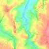 Pont du Châtel topographic map, elevation, terrain