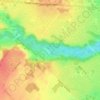 Hungry Hollow topographic map, elevation, terrain