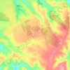Vales topographic map, elevation, terrain